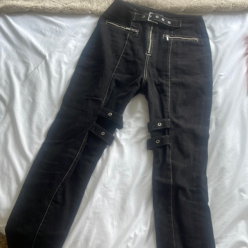 Black WeWoreWhat Cargo Pants